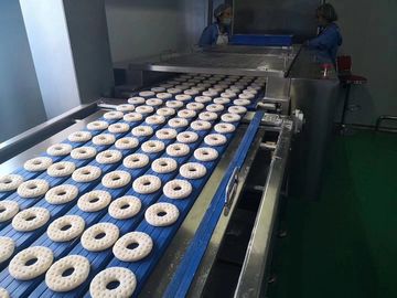 چین تجهیزات تهیه شیرینی شیرینی ، دستگاه صنعتی پیراشکی برای تهیه نان / شیرینی مخمر کارخانه